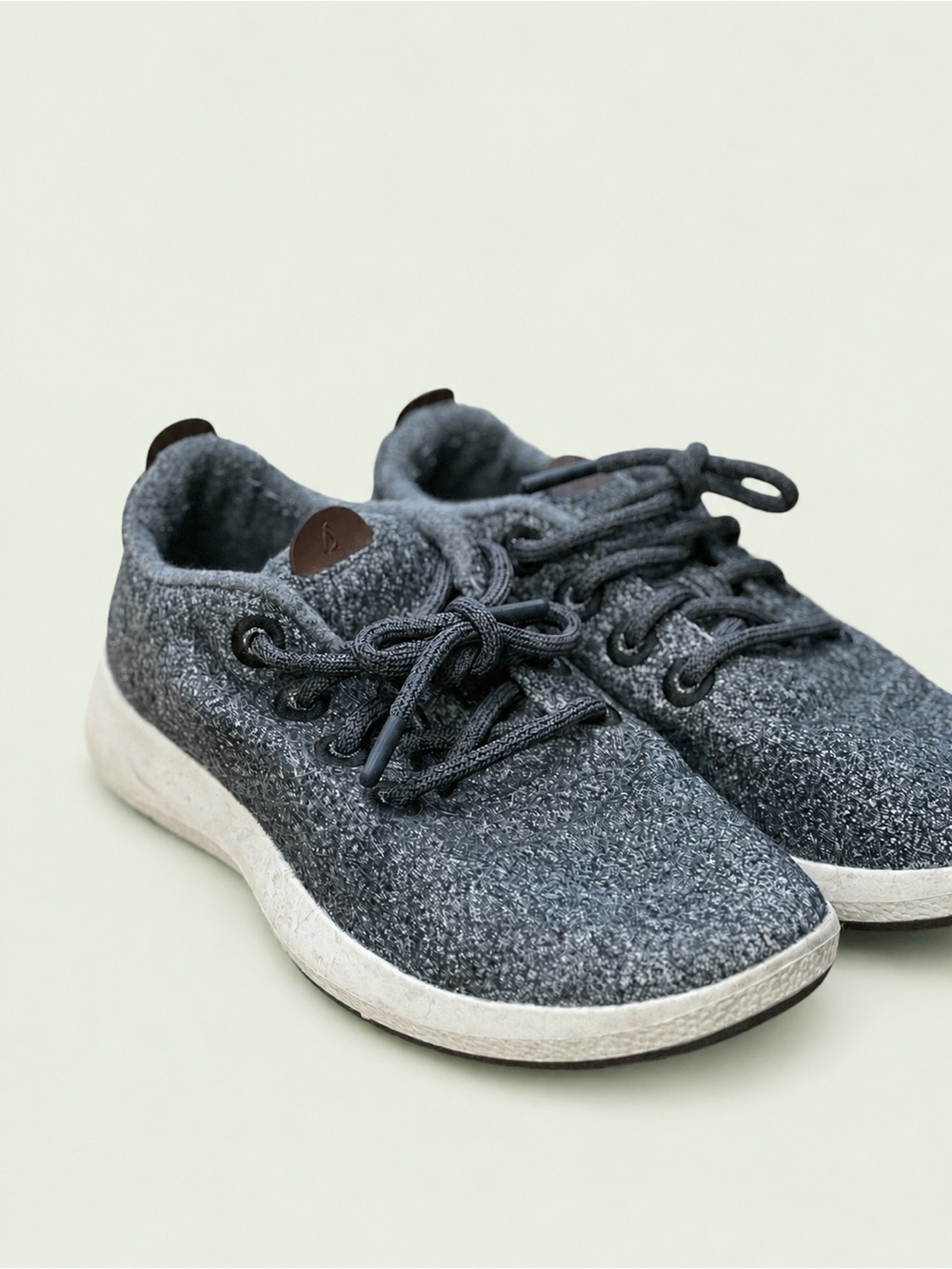 allbirds Wool-Like Lace-Up Sneakers in Charcoal